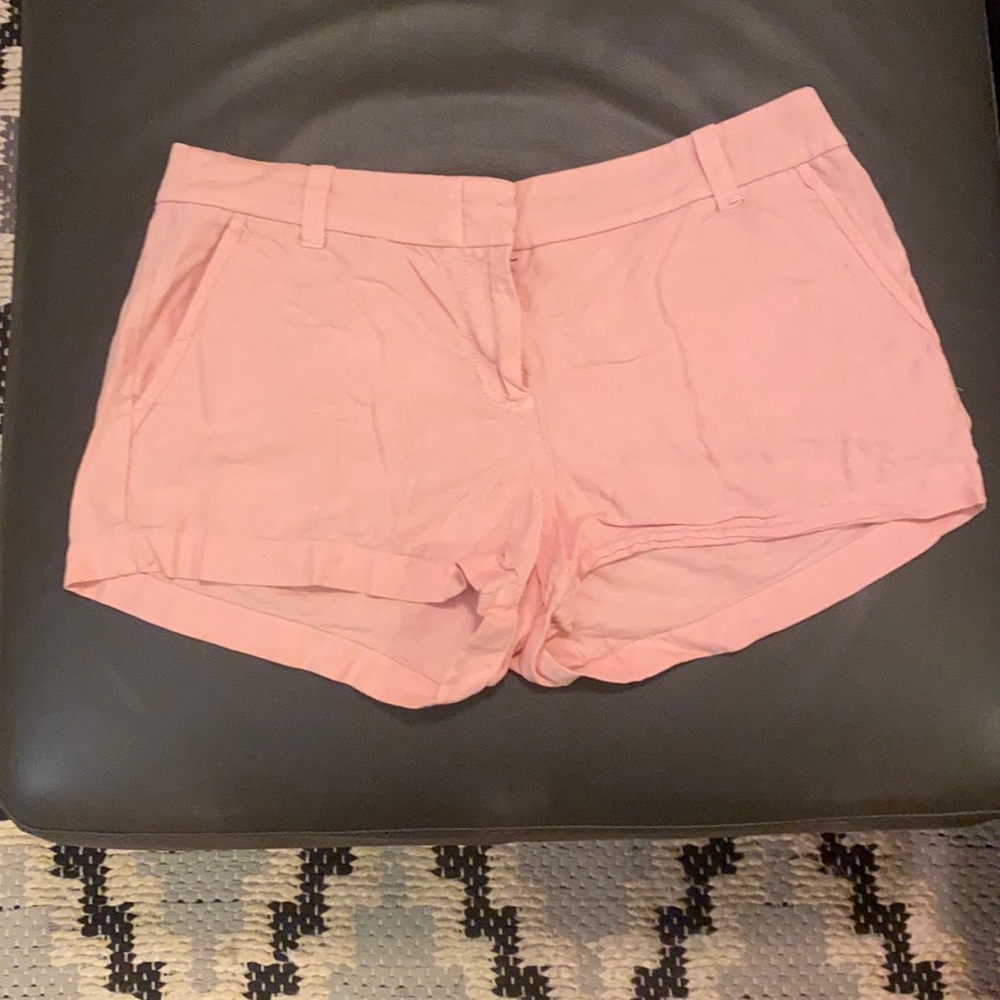 💫Short Sale💫 J. Crew Light Pink Linen Shorts size 10